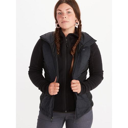 Marmot Vest Black NZ - Variant Hybrid Jackets Womens NZ5163874